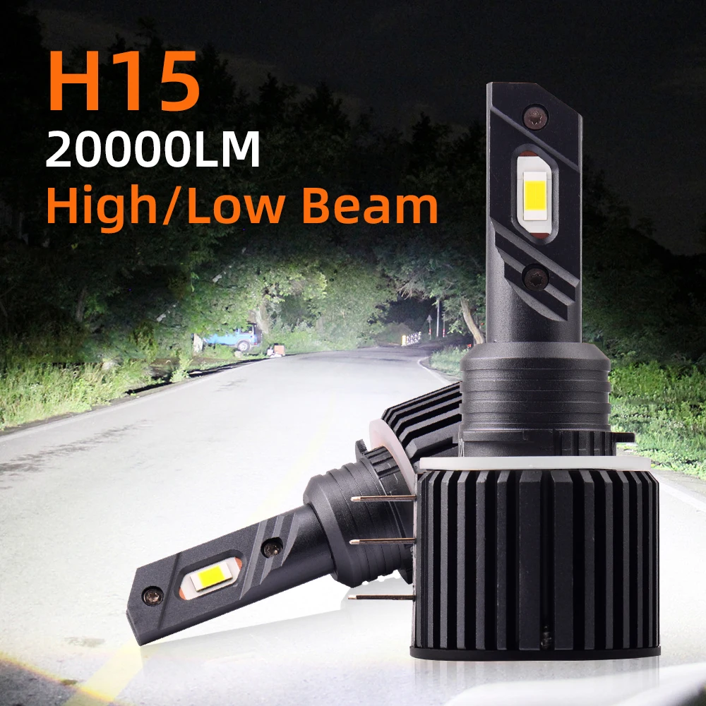 H15 LED Bulbs Canbus Headlight 90W 20000LM Car Lights for Me