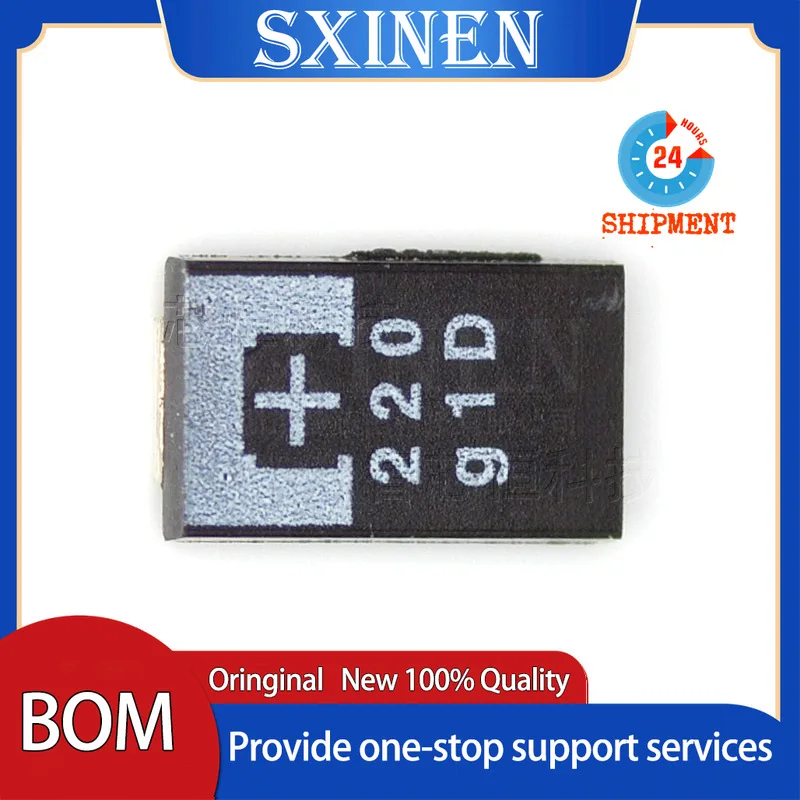 

10 шт 4TPE220MF 4 в 220 мкФ D Ta конденсатор Panasonic