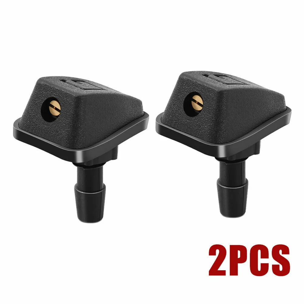 

2PCS Glass Cleaner Car Fan-Shaped Mist Windscreen Washer Water Spray Jets Nozzles Accessories High Quality Water Nozzles