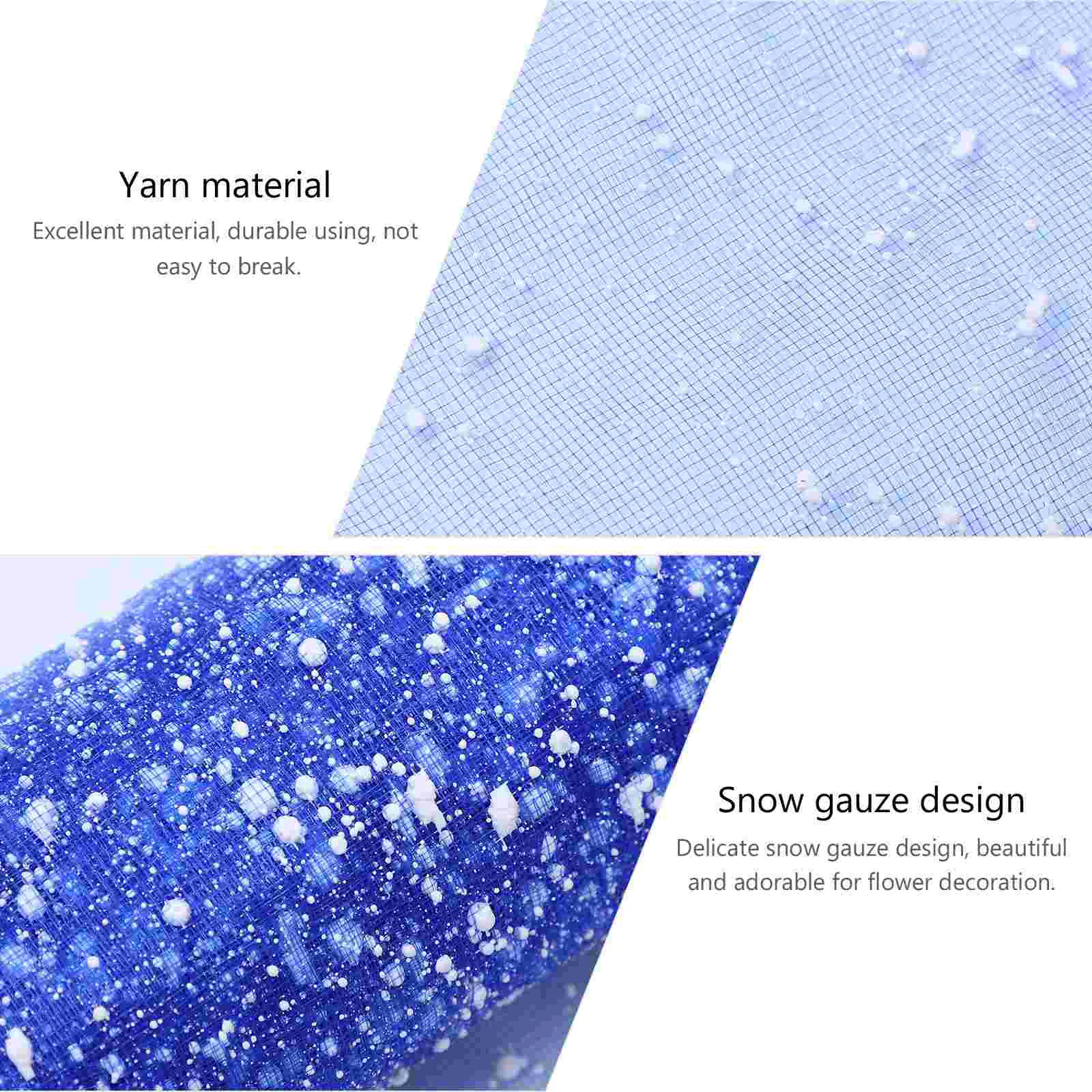 Лента Snow Point Пряжа Букет Упаковочный материал Ткань Марля Подарочные