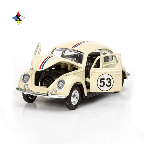 Модель Volkswagen Beetle из металла 1:32