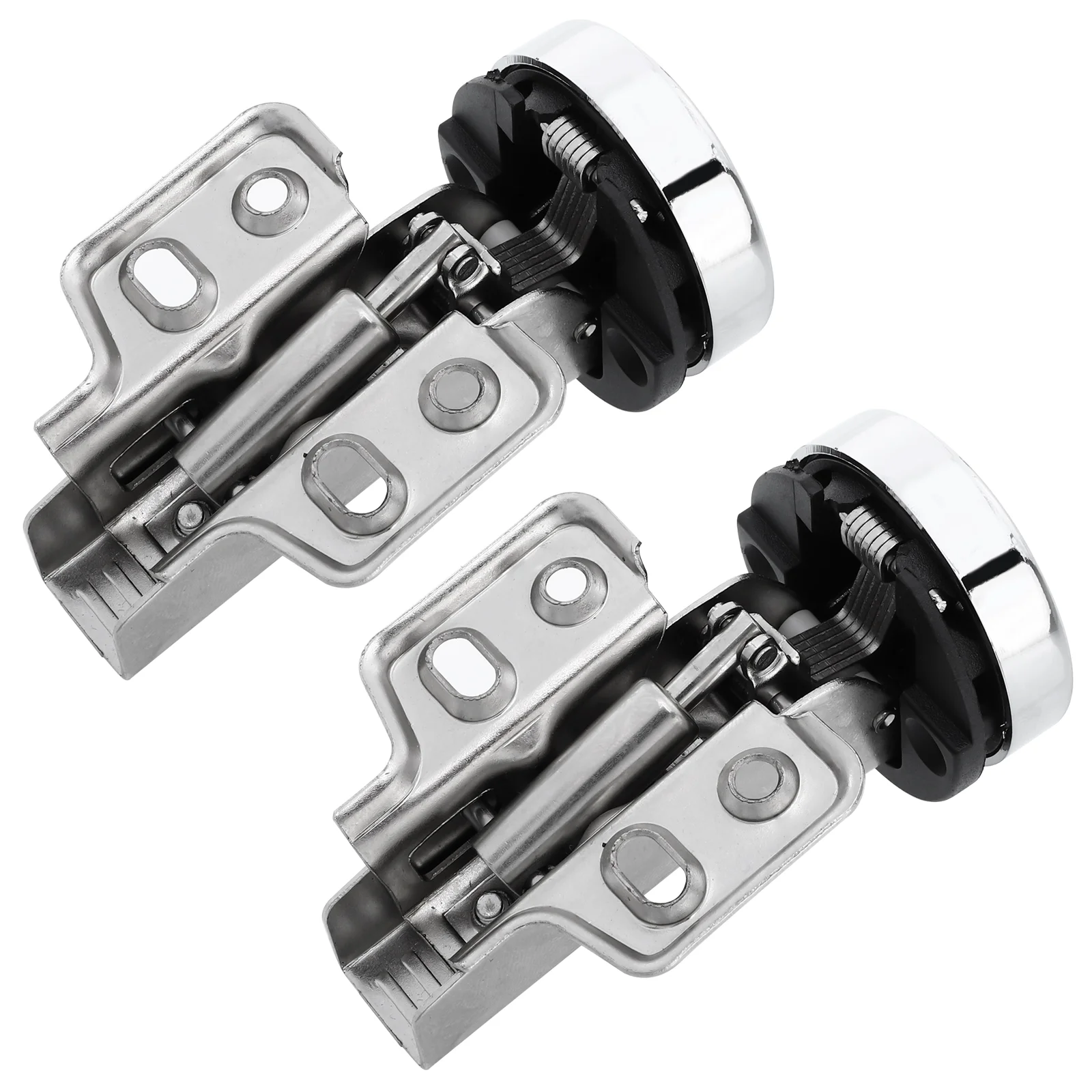 

2pcs Insert Glass Door Cabinet Hinges Hinge Insert Buffer Hinges