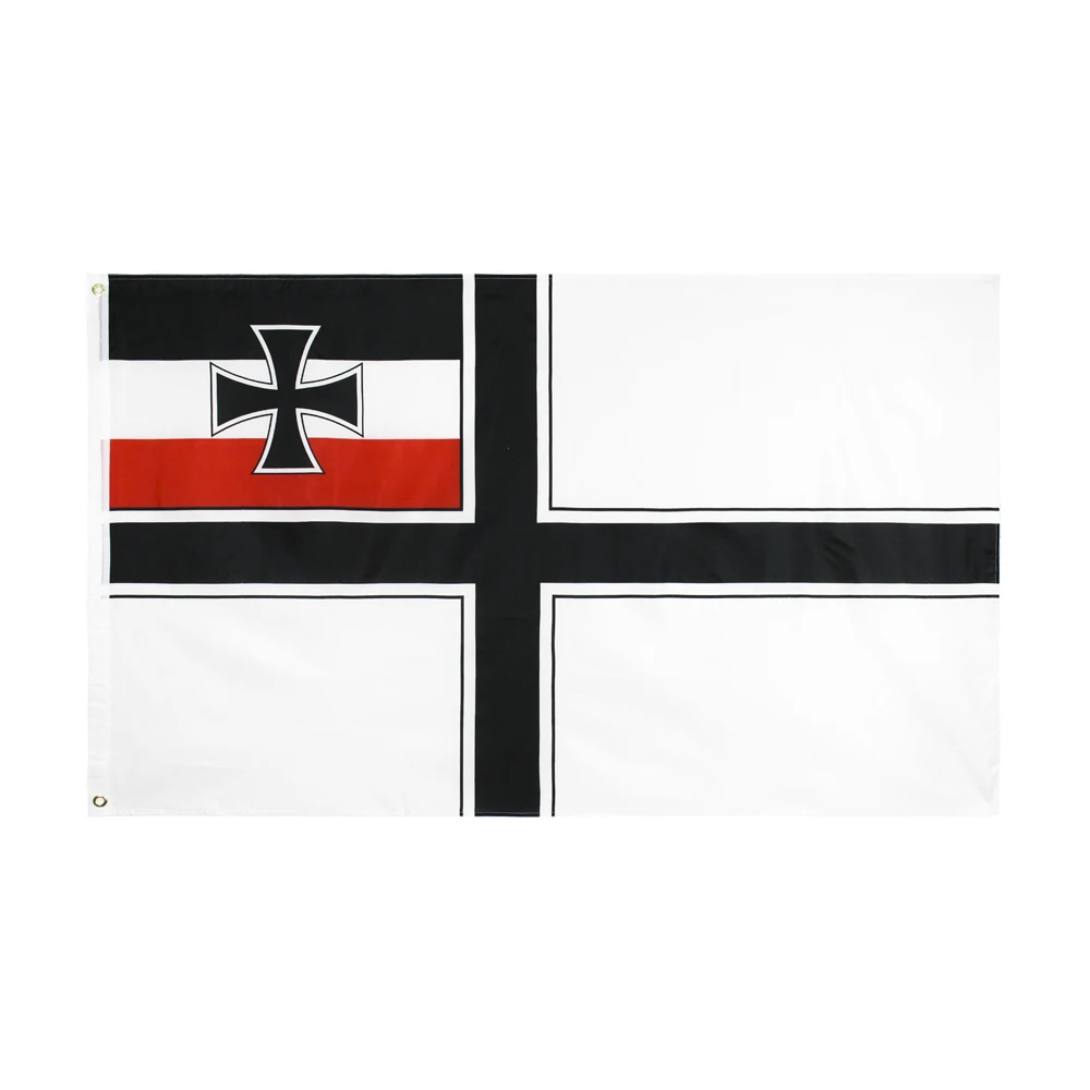 JohninUSEA 60*90cm 90*150cm German Empire DK Reich From 1903 To 1918 Iron Cross First World War Germany Army Flag |