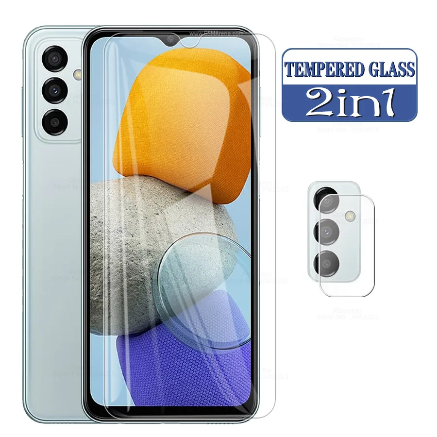 

2in1 Camera Lens Protective Glass Sumsung M23 Screen Protector For Samsung M23 M 23 23M 6.6 inch samsun 5G Tempered Glass Films