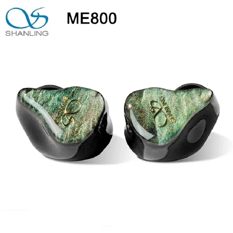

Гибридные драйверы SHANLING ME800 2DD + 4BA, наушники-вкладыши IEM MMCX Furukawa, однокристальный медный 8-жильный кабель, гарнитура