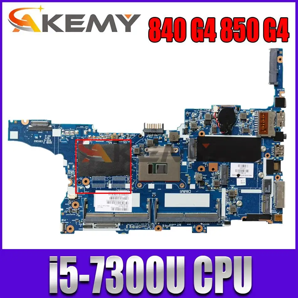 

Материнская плата для ноутбука HP EliteBook 840 G4 850 G4 917501-601 917501-001 i5-7300U 6050A2854301-MB-A01, быстрая доставка