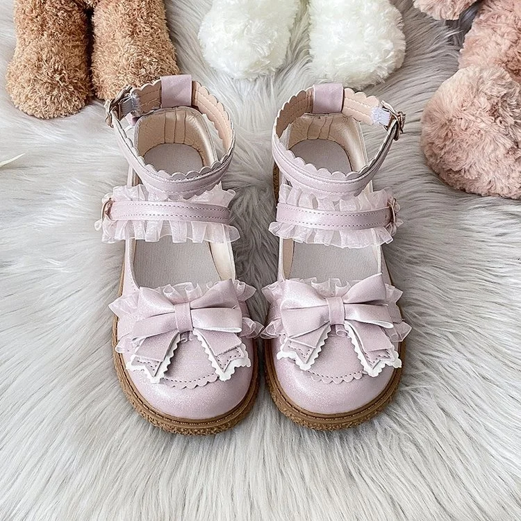 

Оригинальные туфли Lolita, японские мягкие женские туфли JK с круглым носком, маленькие кожаные туфли в стиле "Лолита", туфли на платформе