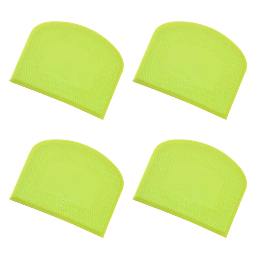 

4 Pcs Bread Scraper Tool Cake Frosting Tools Bread Stainless Spatula Pastry Cake Baking Accessories Kitchen Scraper