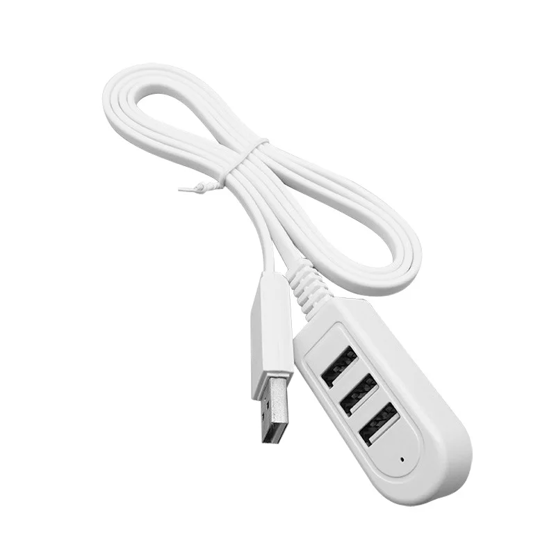 

1.2M 3 Port Usb Hub Usb 2 Splitter for Data Charging Usb Charger Hub Laptop Pc Computer Accessories Usb Cable Extend Adapter