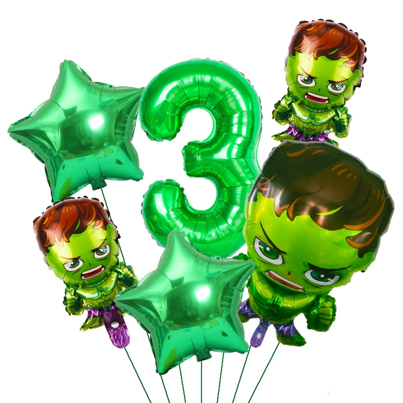 Воздушный шар Человек-паук Халк Капитан Америка |