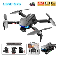 rc drone with 4k camera professional 5g lsrc s7s 3 axis 4k gps gimbal long distance 28mins brushless smart follow quadcopter toy