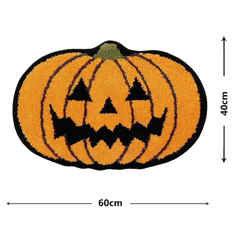 Коврик на Хэллоуин противоскользящая паутина тыквы коврик для ванной комнаты