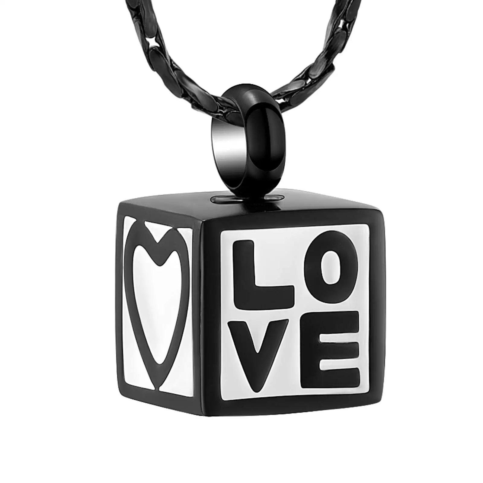 

Ожерелье с надписью «Love You Heart кремационная Ювелирная урна»