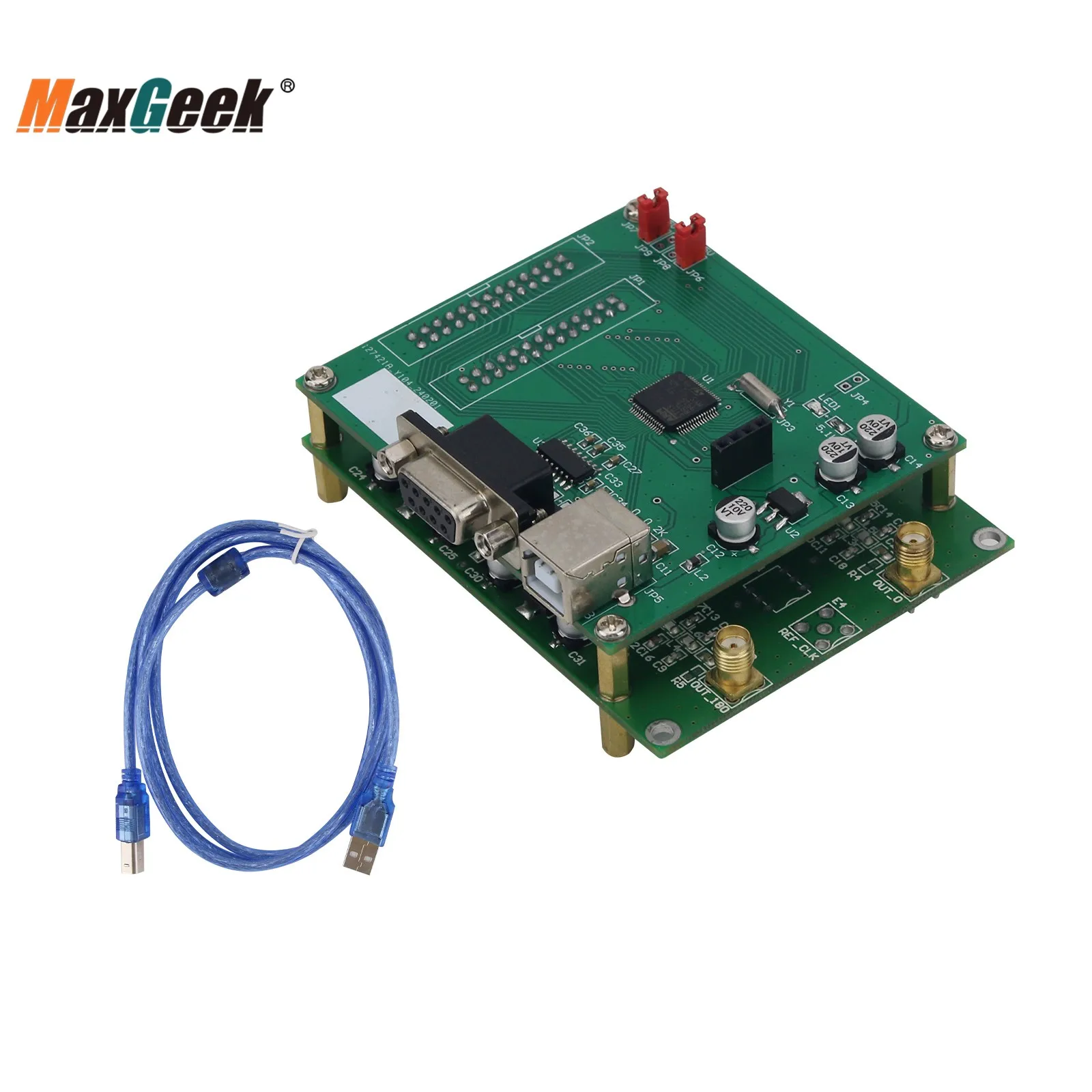 

Модуль Maxgeek AD9910 V3, 1G DDS, макетная плата, источник радиосигнала с оценочной платой STM32, поддержка официального программного обеспечения