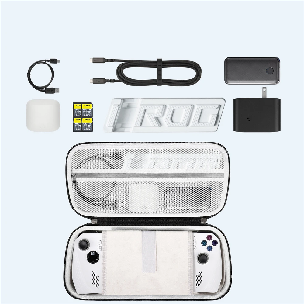 

Hard Carrying Case For Rog Ally Console Compatible With Rog Ally Handheld Travel Protective Handbag Shockproof Storage Bag