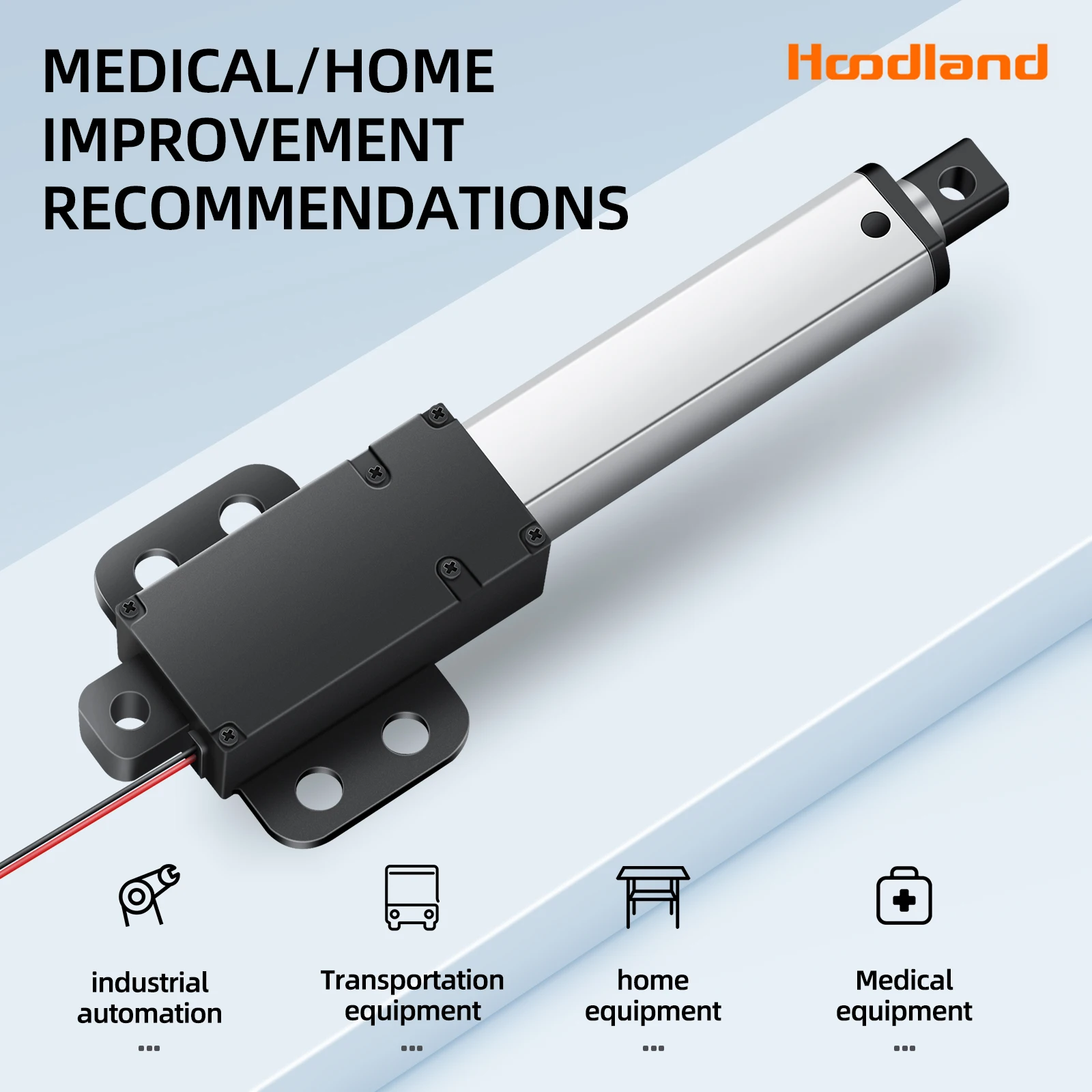 

DC12V 24V Small Linear Actuator 10-200MM Max Force 20KG Electric Motor For Cabinets Window Opener Robitcs With Free Bracket