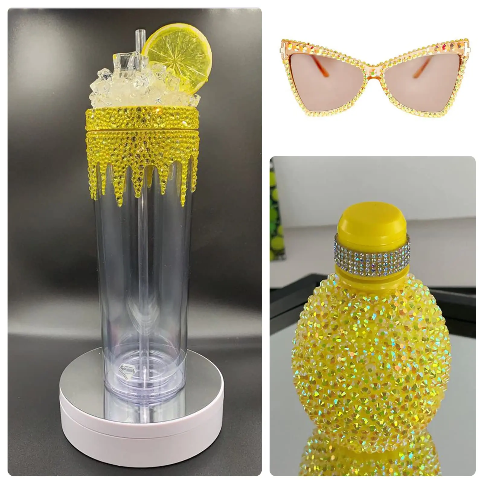 Желтый оранжевый серия 2-5 мм оптовая продажа искусственная смола для украшения