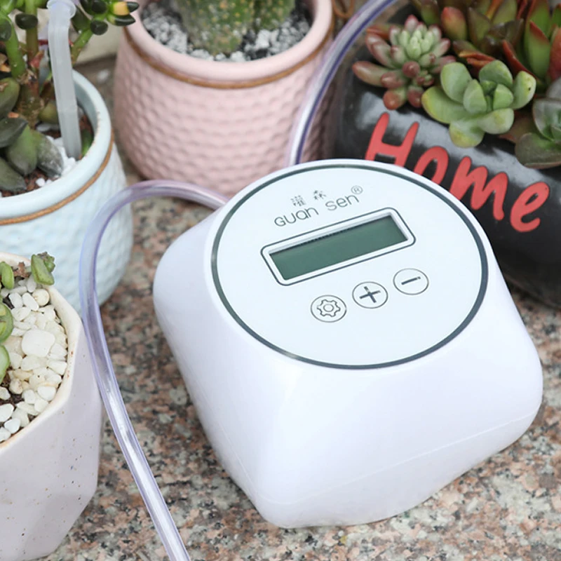 

Automatic Irrigation Watering Controller Timer Intelligent Drip Irrigation Pump System Device Package Garden Plant Accessories