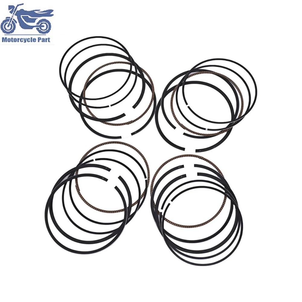 

48mm 48.25mm 48.50mm Motorcycle Cylinder Engine Piston Rings Set for Yamaha 1HX FZ250 Fazer FZ 250 1985 FZR250 FZR 250 1986-1989