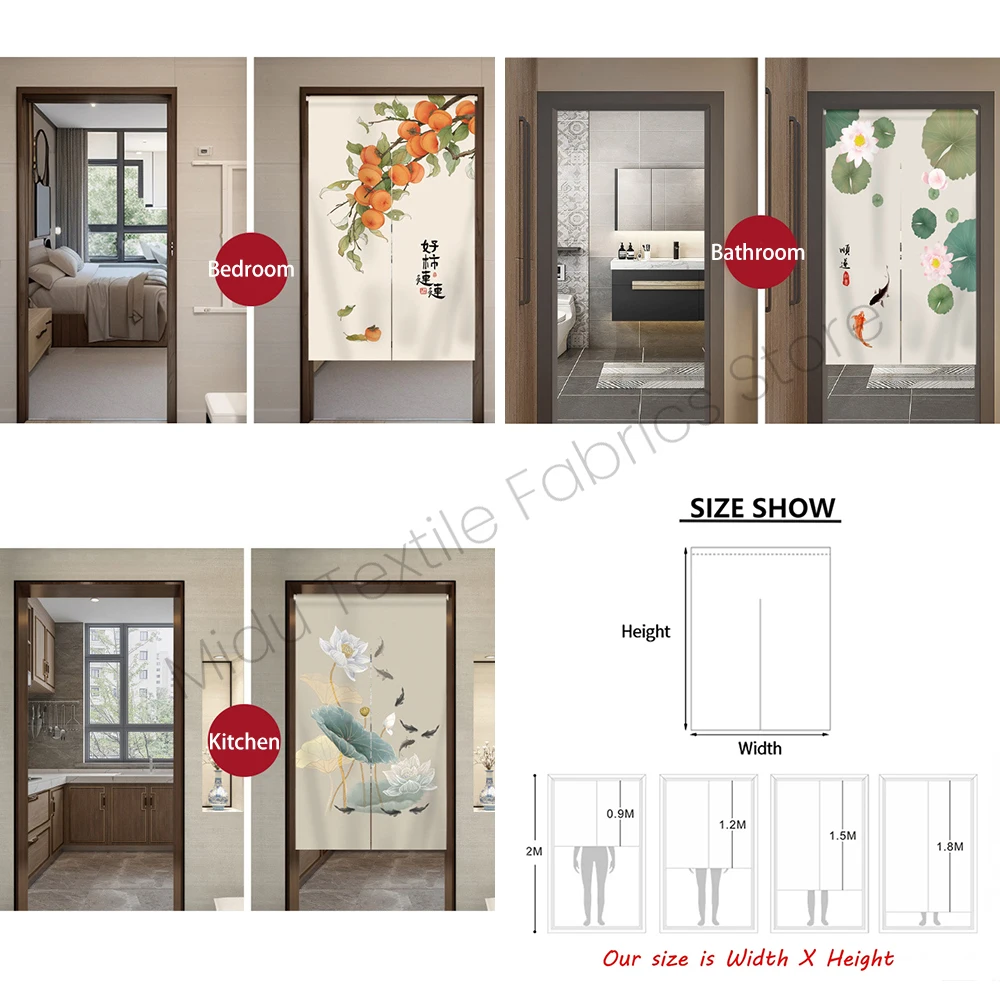 Столовая кухня перегородка непрозрачная дверная занавеска удача приглашение