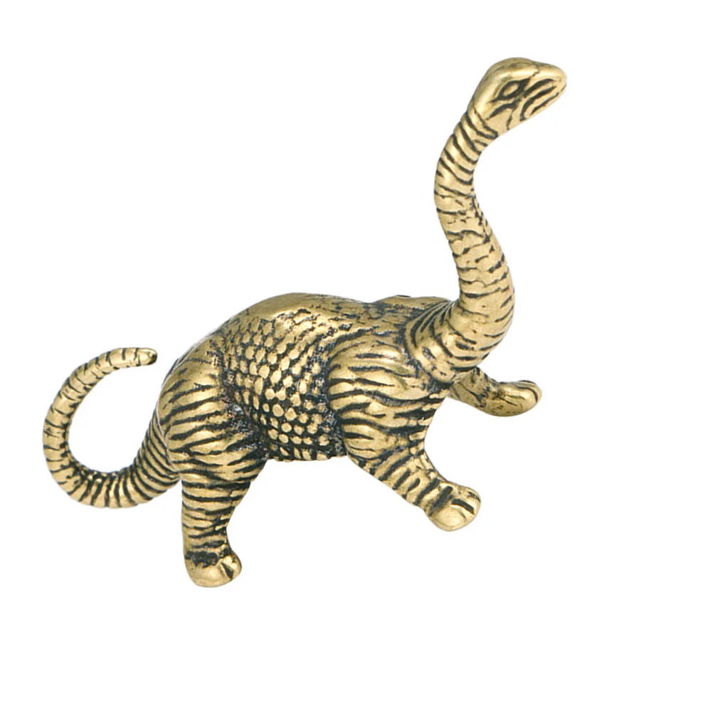 

Animal Brass Figures Figurine Sculpture Toy Chinese Figurines Mini Lucky Wealth Statue Playset Model Zodiac Realistic Goodretro