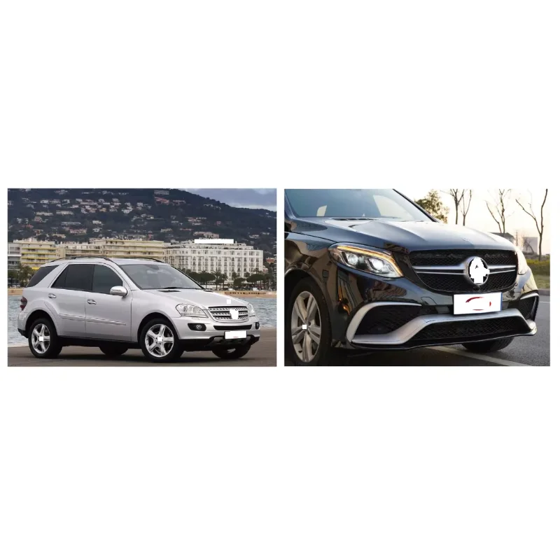 Фото XLstyling Body Kit Conversion Facelift Обновление комплектов для Mercedes Benz ML W164 2005-2012 up GLE W166 2016-2019 AMG63 Style №3