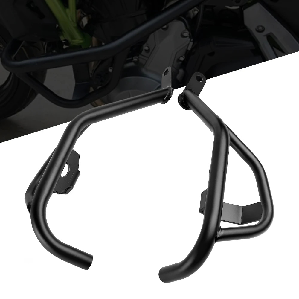 

Защита двигателя для Kawasaki Z650 Z 650 2017-2021, бампер, Премиум стальная труба, напольная Защитная панель, детали для защиты от повреждений