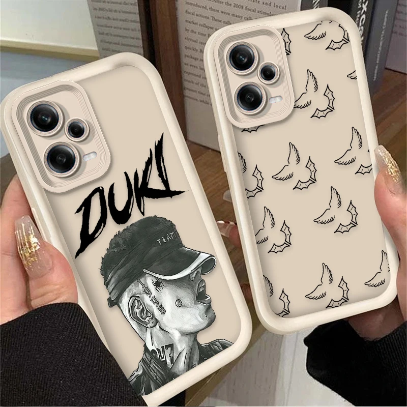 Фото Крутой чехол для телефона Duki Rapper для Xiaomi Redmi 14C 13C 12C 12 4G A3 A3X Redmi Note 14 13 12 11 Pro Plus 5G 12S 11S 10S 10 9 Cover №2