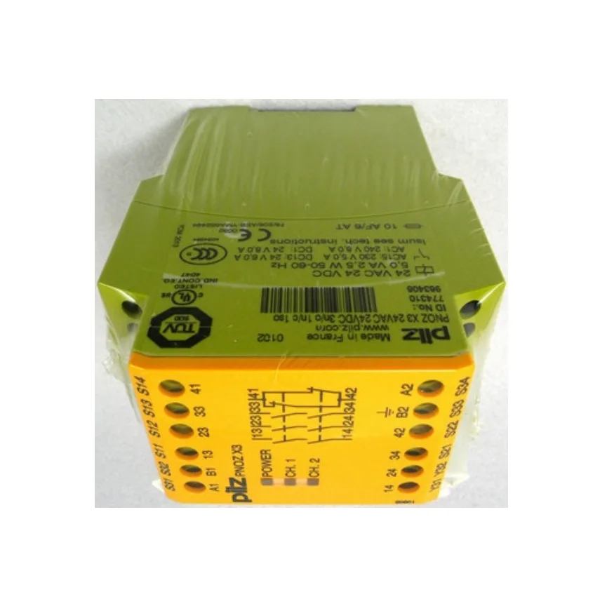 

New Original PTC-Pilz relay 772100 ready for delivery