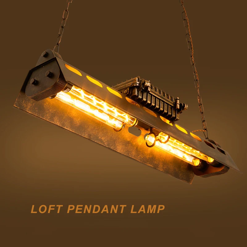 

Nordic Industrial Creative Pendant Light Art Loft Vintage Restaurant Decoration Hanging Light Fixtures Retro Edison Bulb Lights
