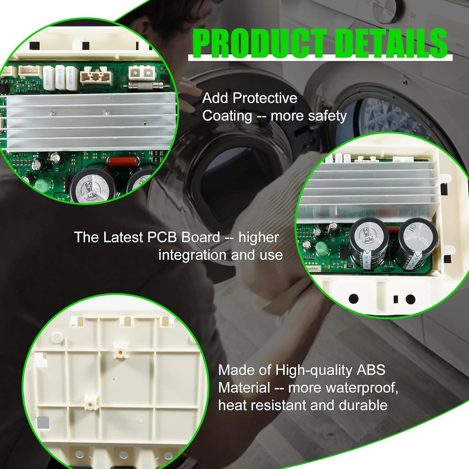 DC92-01531C печатная плата управления инвертором совместимая с шайбой Samsung исправляет