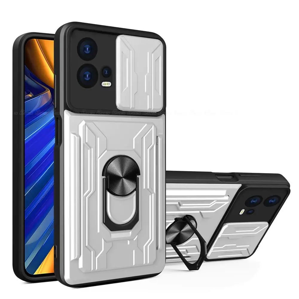 

Armor Push Window Back Cover For Motorola Moto Edge 30 20 Lite Fusion Pro Ultra Plus Pro Shockproof Magnetic Holder Phone Case