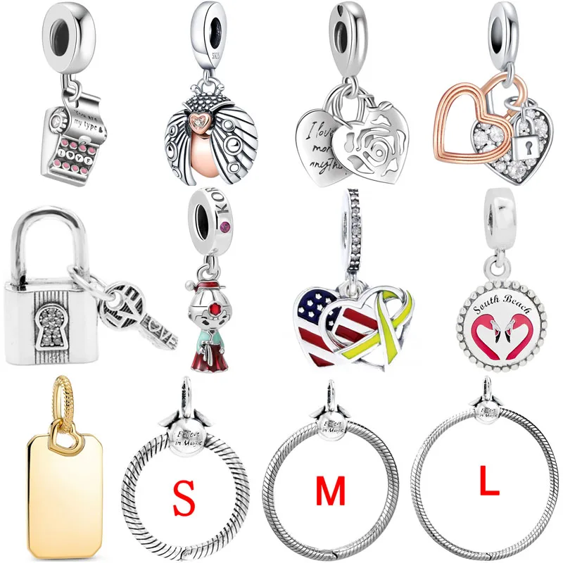 

Браслет с подвеской «Фламинго», серебро 925 пробы