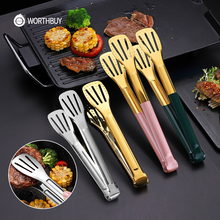 Worthbuy pinzas para alimentos de acero inoxidable...