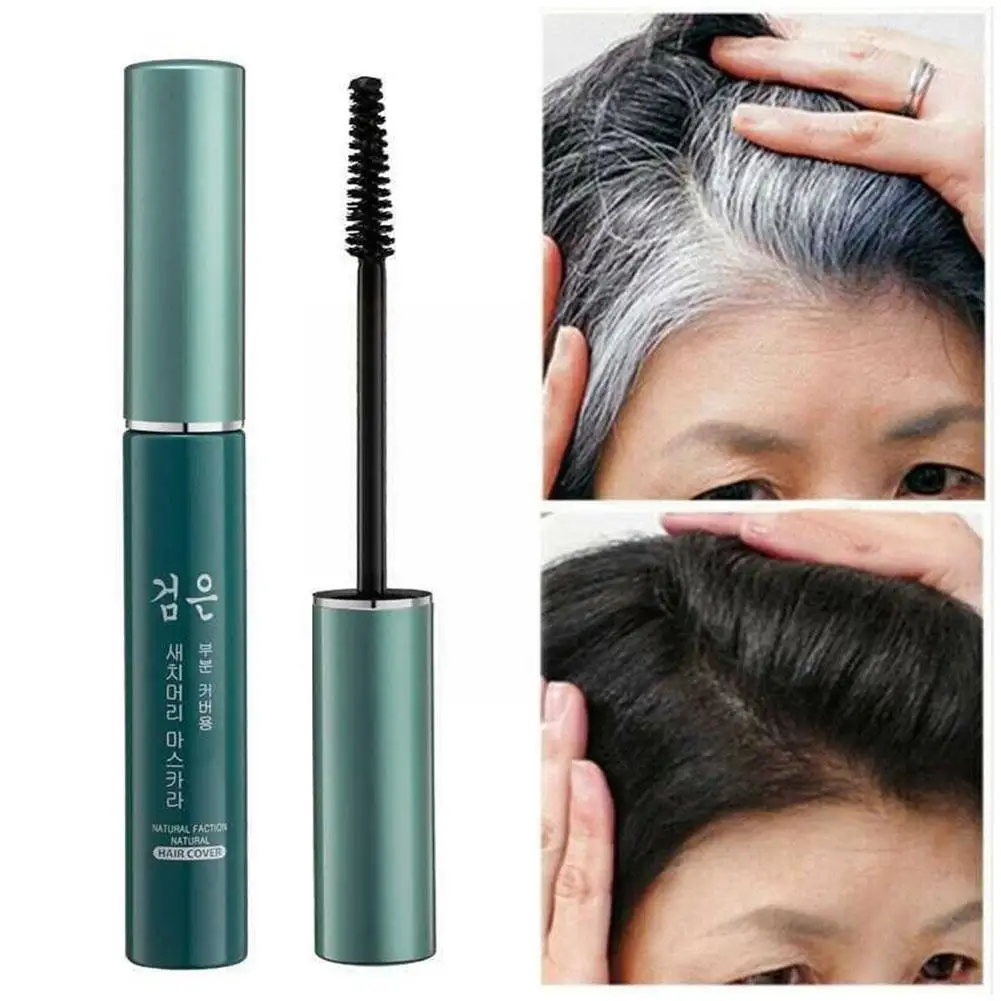 

New One-Time Hair Dye Instant Gray Root Coverage Hair Colour Color Stick Temporary Modify Cover Up Cream Dye Hair White A2G8