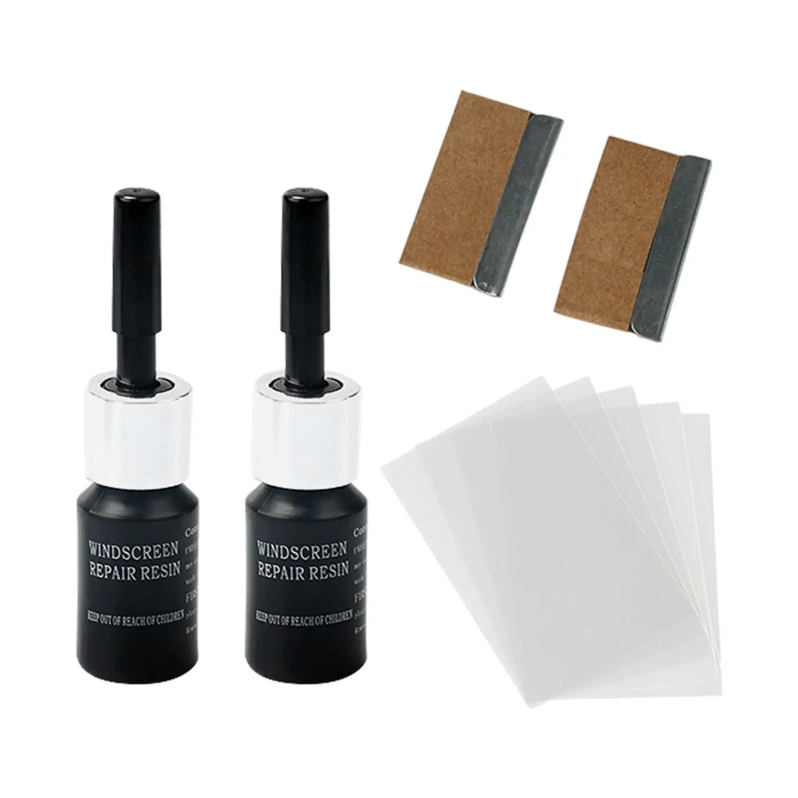 

2x Auto Glass Repair Fluid Windshield Crack Repair Tool Glass Filler Fast Repair