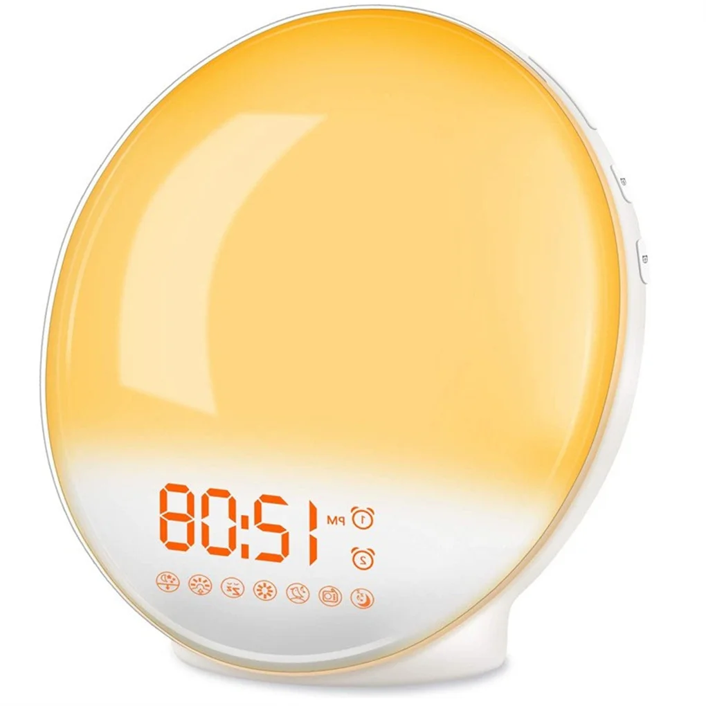 Color-changing Nightlight Radio Sound Lamp Adults Kids Bedroom Bedside Decoration