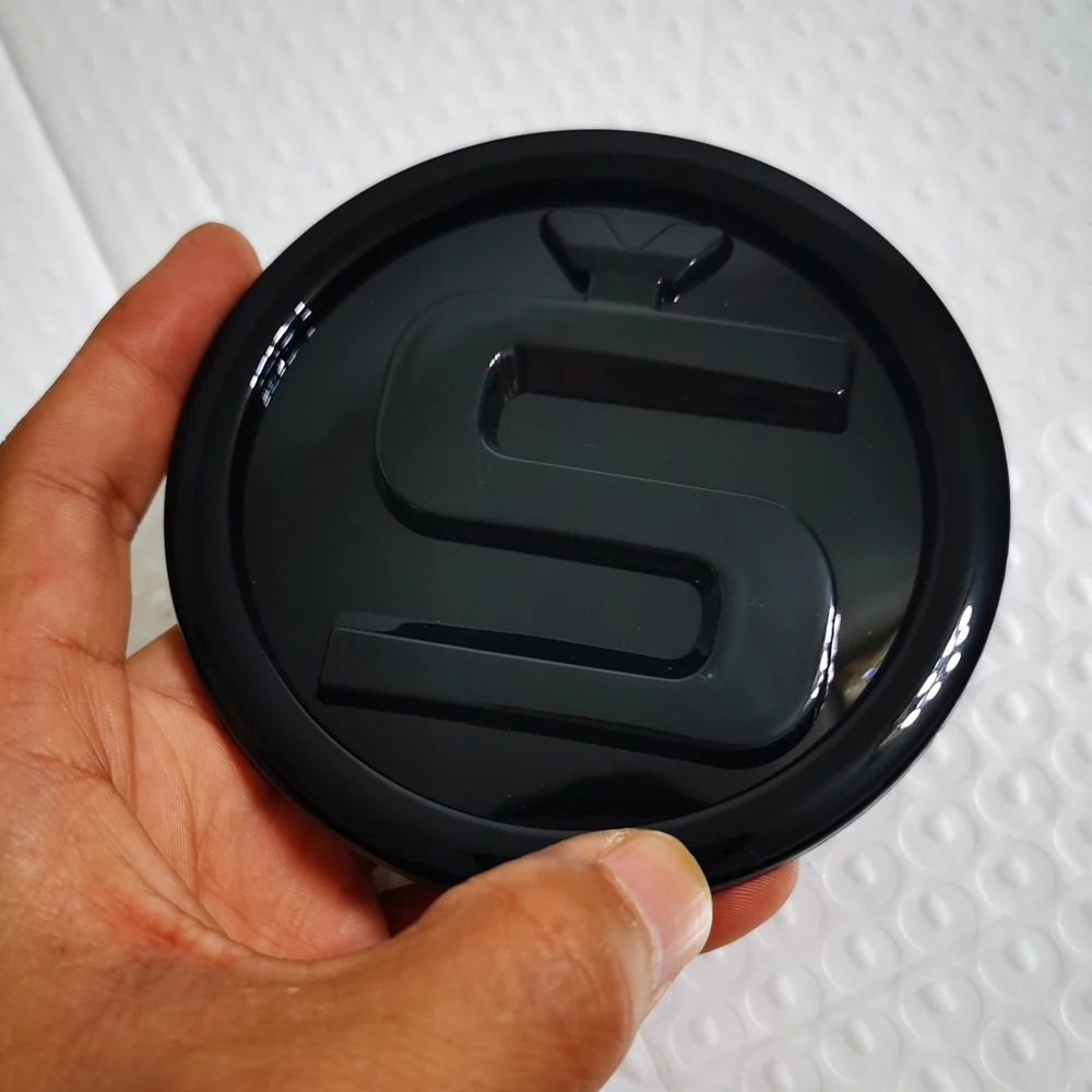 Оригинальный Автомобильный логотип 100 мм/110 мм Передняя фотография для SKODA ENYAQ IV 80