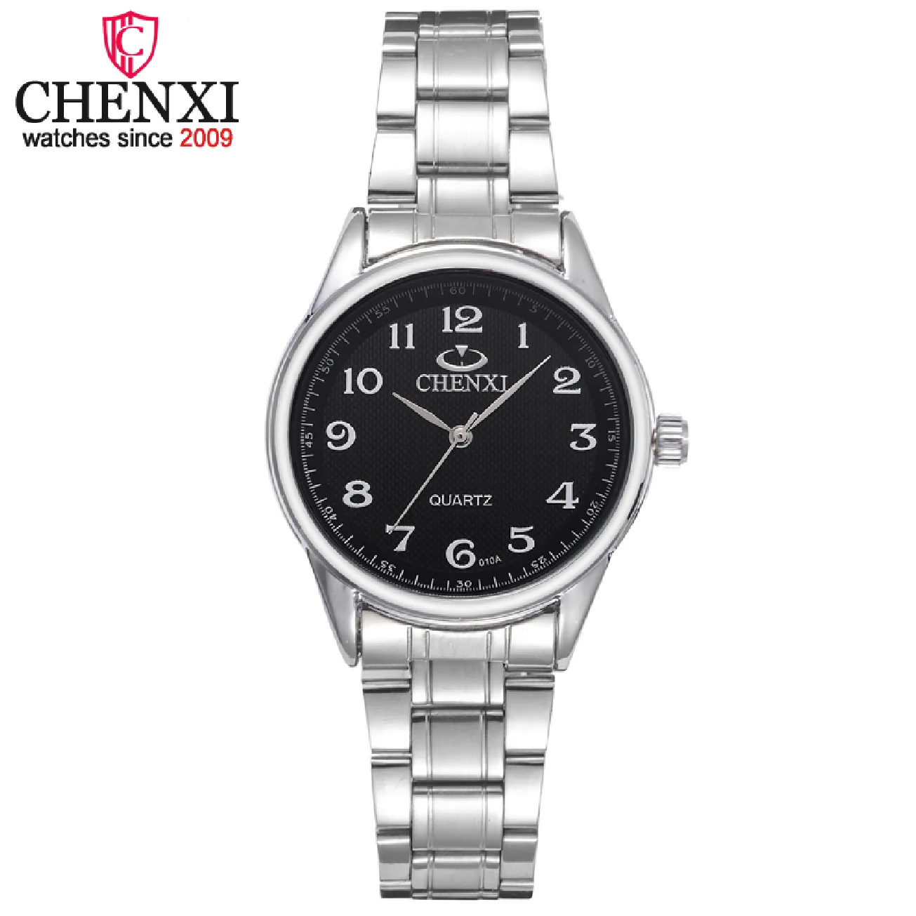 CHENXI Brand Classic Luxury Quartz Ladies Watches Fashion Noble Gift Clock Women Wristwatch Stainless Steel Silver Female Watch