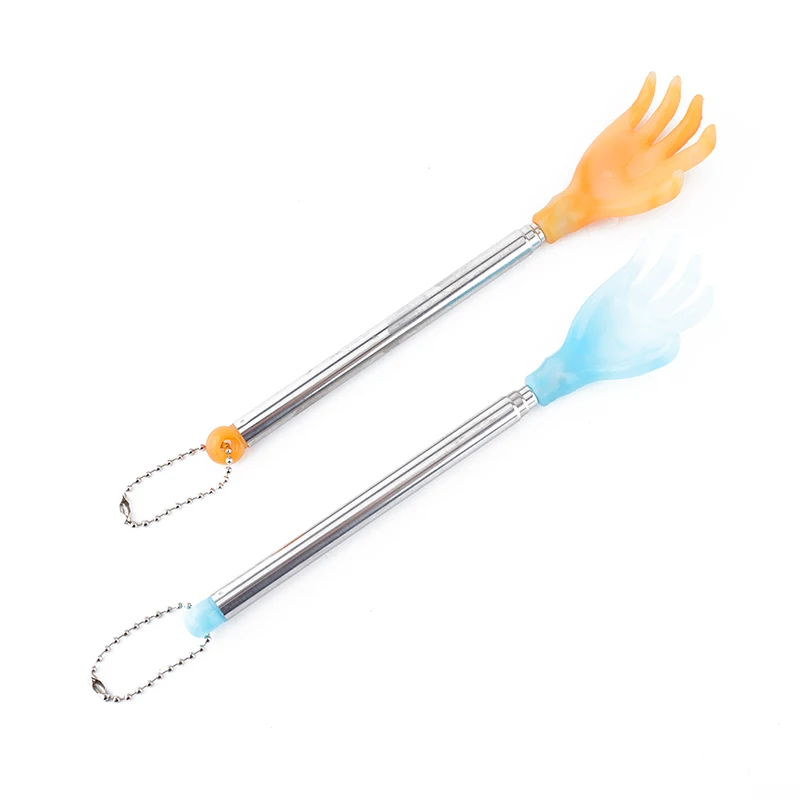 Телескопический скребок из нержавеющей стали массаж спины зуд антимассажная