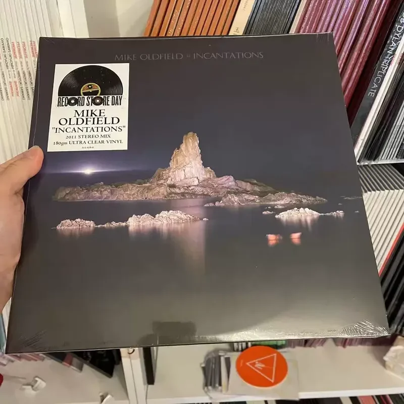 Фото Прозрачный клей для виниловой пластинки MIKE OLDFIELD INCANTATIONS 2LP №1