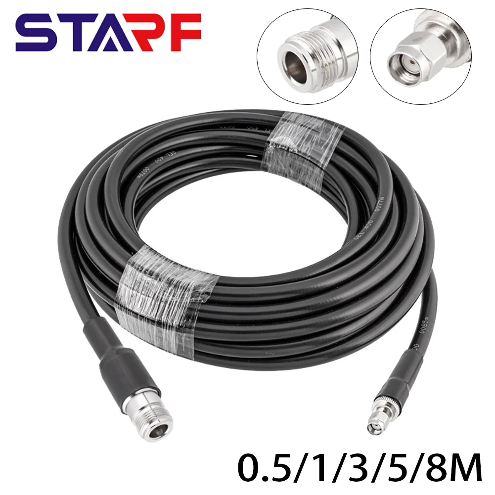 

50cm/1m/2m/5m/8m Antenna Cable RP-SMA Male To N-Female Ultra Flexible Communications Antennas Cable For Sensecap Miner