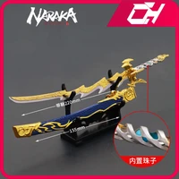 narakabladepoint raikou katana game keychain swords butterfly knife katana justina gu weapon model boy gift toys for children