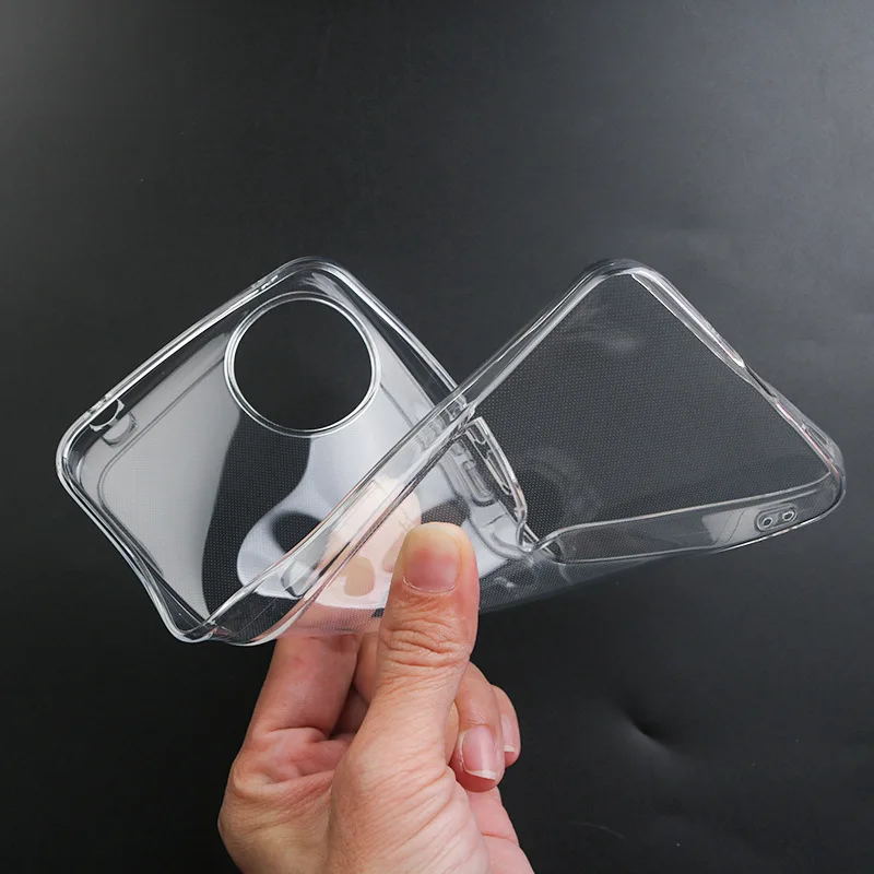 Толстый ударопрочный ТПУ прозрачный чехол для Sharp Aquos Wish4 защитный объектива