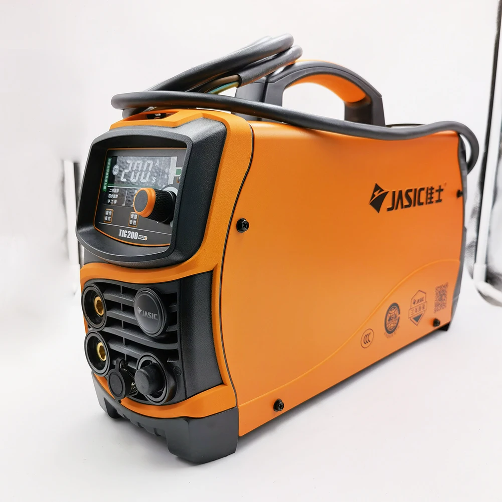 JASIC аргоновый дуговой инвертор двойного назначения DC TIG200 TIG-200 IGBT портативный промышленный сварочный аппарат из нержавеющей стали