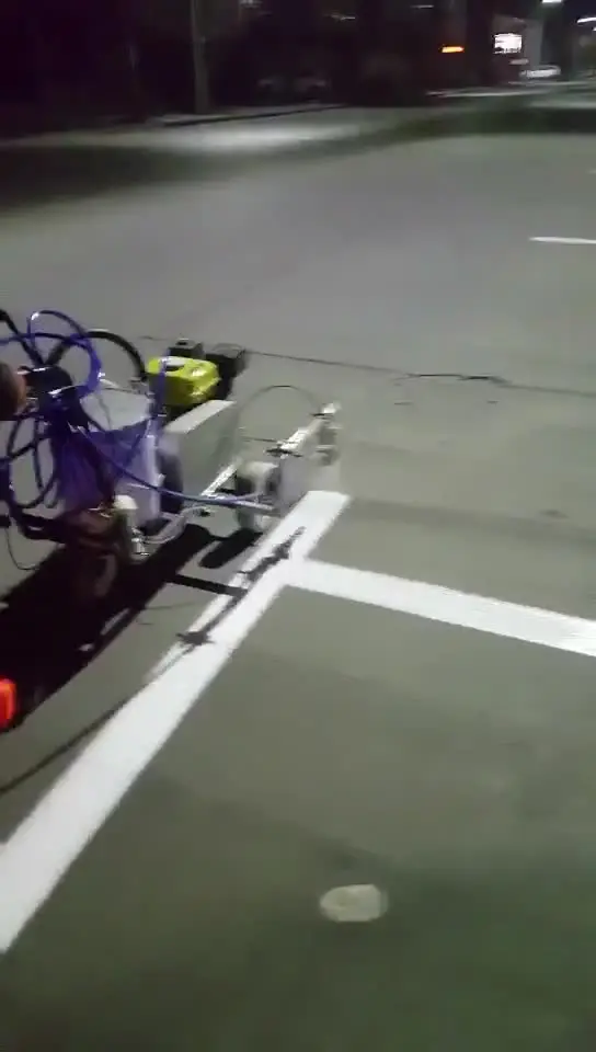 

Football Field Cold Paint Road Line Marking Machine