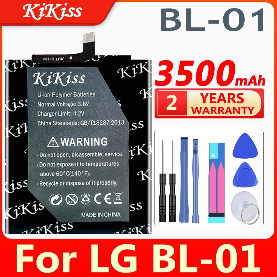 

Аккумулятор KiKiss 3500 мАч для LG K20 2019 / K8 +