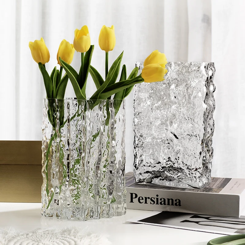

Terrarium Vertiplant Vase Luxury Table Transparent Decorative Vase With Artificial Flowers Vaso De Planta Aesthetic Room Decor