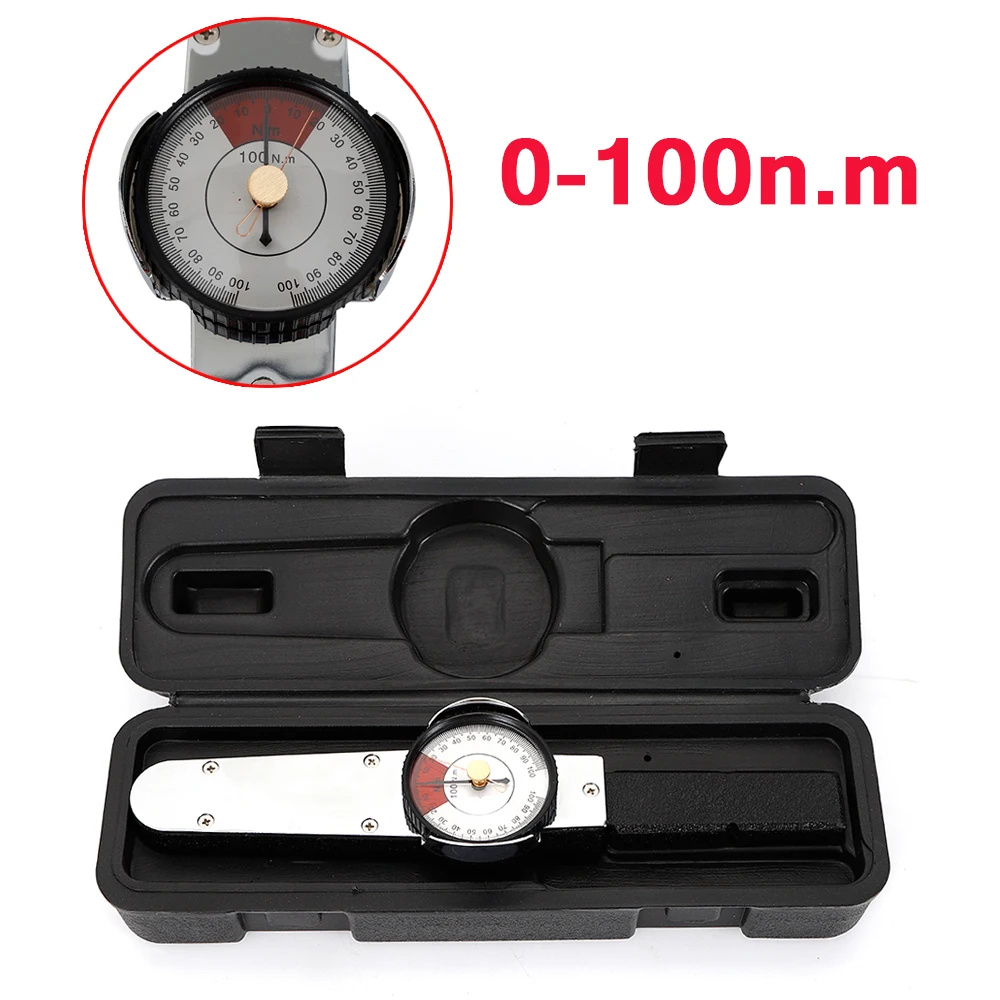 

Torque Wrench Indicating Torquemeter 2-Direction Dial Torque Wrench Professional Precision TLB Torque Wrench 0-100n.m