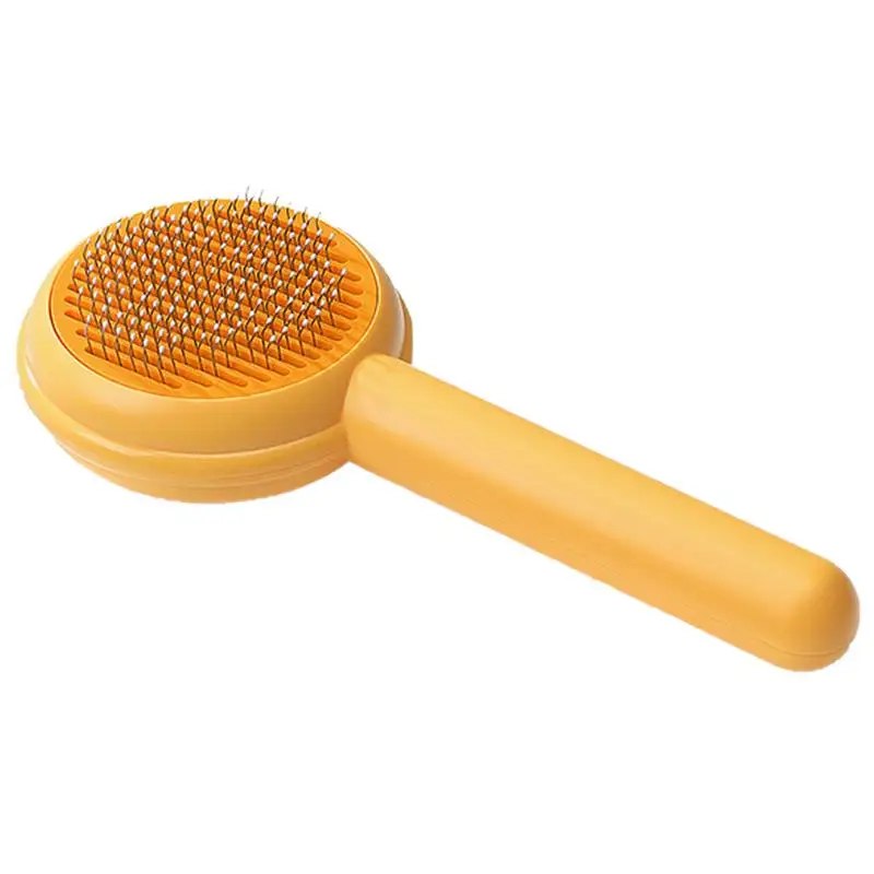 

Cat Brush For Shedding Self Cleaning Grooming Brush Dog & Cat Brush For Shedding & Grooming Dematting & Detangling Dog Brush Pet